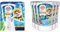 Sagrotan No-Touch Kids Hygiene Seife Automatischer Seifenspender inkl. Nachfüller Kamille – 1 x 250 ml + Kids No-Touch Nachfüller Kamille für den automatischen Seifenspender – 5 x 250 ml