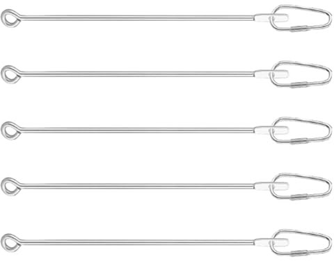JSGHGDF Lot de 5 supports de nourriture multifonctionnels pour oiseaux, perroquets, cage à brochettes d'alimentation pour hamster de petite taille, medium, M