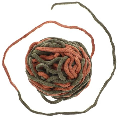NUOBESTY Nähmaschinengarn Aus Flauschiger Schal Strickschals Garn Für Häkeln Und Stricken Zottelig Für Decken Und Schals