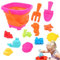 Hogvinnatil Sand Eimer Für Kinder | Eimer Und Schaufel Set - 13-teiliges Spielzeug Für Sandkästen Mit Zubehör, Outdoor Reisespiele Für Campingurlaub Und Sommeraktivitäten