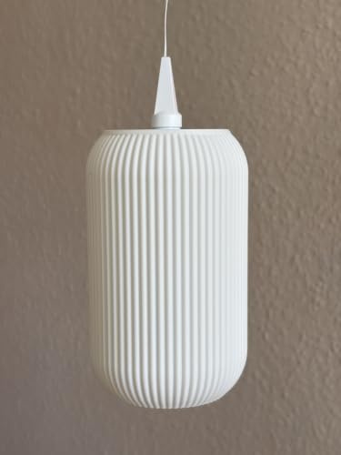 Lampenschirm für Weihnachtsstern Stern A1 13cm, Weiß, 3D-Druck PLA, ganzjährig nutzbar, moderne Dekoration, Schirm Grobi