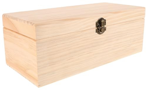 MALUGOGO Holzbox Organizer für Nagellack und Parfümflaschen für Ätherische Öle mit 40 Fächern aus Kiefernholz Elegantes Aufbewahrungstablett für Spa und gewerbliche Nutzung