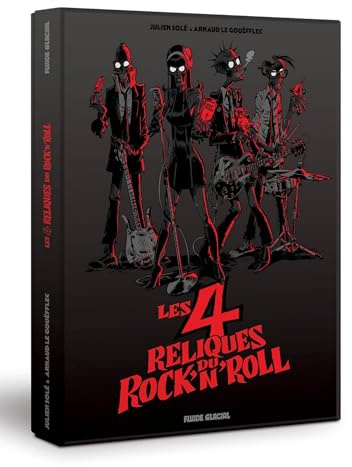 Les 4 Reliques du rock'n'roll - coffret avec vinyle et poster