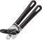 Westmark Abrelatas de pinza con cubierta y elevador de tapas, Longitud: 20,8 cm, Acero/plástico, Gentle, Negro, 28402270