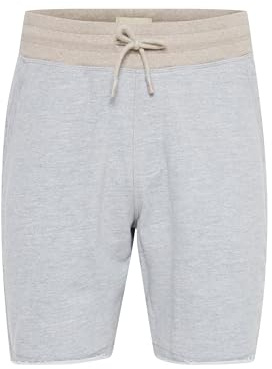 Blend Julio Herren Sweatshorts Kurze Hose Sport- Shorts aus hochwertiger Baumwollmischung Meliert, Größe:L, Farbe:Stone Mix (70813)