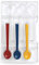 Decora 0050109 Stampo Professionale Cioccolatino Cucchiaino, 6 Cavità, 115 x h 10 Mm, In Policarbonato, Ideale per Realizzare Cioccolatini Lucidi e Croccanti, Design Professionale, Made in Italy