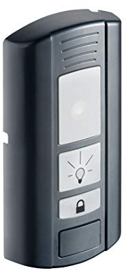 SOMMER Wallstation Wandinnentaster für SOMMER base+ und pro+, Garagentorantriebe, S10834-00000, Schwarz