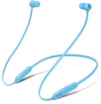 Beats Flex Wireless Earbuds - Apple W1 Headphone Chip, Magnetic Earphones, Class 1 Bluetooth, 12 Hours of Listening Time, Built-in Microphone - Flame Blue