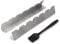Venmark Rejilla para Brochetas – Soporte Elevado de Acero Inoxidable para 6 Pinchos – Evita que las Brochetas se Quemen y Peguen a la Parrilla – Incluye Pincel de Silicona – Pinchos no Incluidos