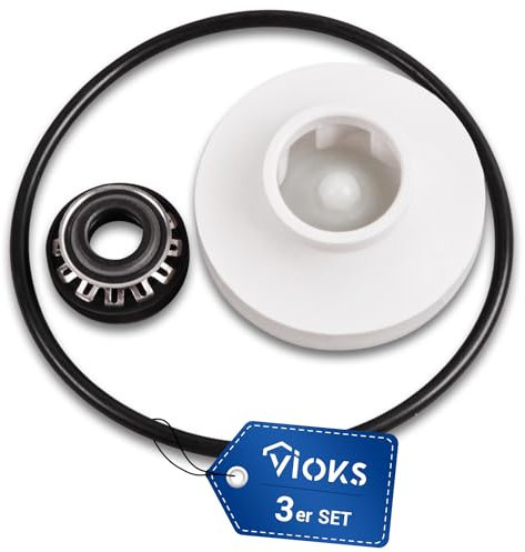 Pump Shaft Seal with Wings for Circulation Pump for Bosch 00419027 Seal Parts Pump Parts for Dishwasher Siemens Küppersbusch Dishwasher Accessories Pump Gasket Set