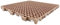 Loseta Reforzada PVC Marrón (33x33x2cm) - Suelos de garajes, lavaderos de Coches, almacenes. Zonas de Trabajo y Alto tránsito