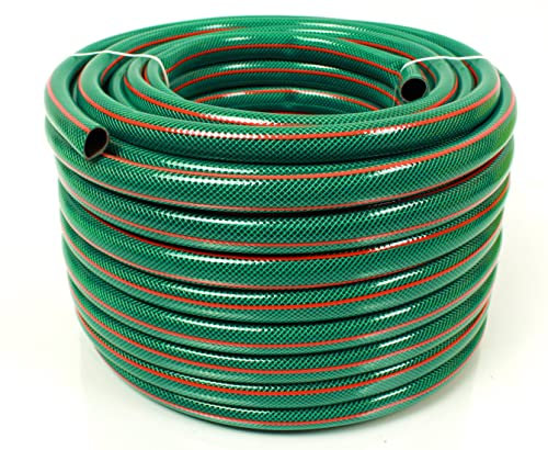 All4You Wasserschlauch 1/2 '' 50m Bewässerung Gartenschlauch Schlauch Grün Neu (1/2 Zoll, 50 m) TOP