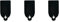 LIGUSTRUM 3X Nummern Schild Für M365 Roller Kennzeichen Halter Warn Schild Roller Skateboard Zubehör Schwarz
