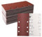 STEBRUAM 30tlg Schleifblatt Set 93 x 185 mm Körnung 120,8 Löcher verschiedene Zubehör Materialien für Schwingschleifer