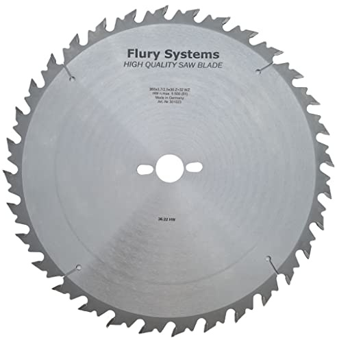 Flury Kreissägeblatt Zimmerei Kreissäge MKS 125 355x3,2/2,2x30 Z32 WZ LWZ 301023