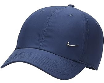Nike Club Dri-FIT Cap (M-L, Navy/Silver)
