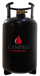 CAMPKO Bouteille GPL 30L Rechargeable Option Bluetooth Camping car Fourgon