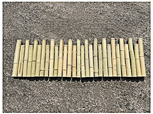 XLIHAWY Bambou Clôture Palissade Jardin, Barrière Tous Les Temps Anti-âge Portique Grimpant À La Vigne Chatière Tomate Concombre Écran D'intimité de Terrasse (Couleur : A-Natural, Taille : 100x45/50