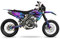 Arider Dekor (Aufkleber) für Rieju MRT 50/125 (2009-2021) | Skull Edition (Blau | Pink)