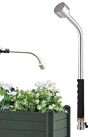 Teksome Varita de riego de jardín, Lanza de riego en Aerosol | Varita de riego para Manguera de jardín - Varita de riego de Lluvia Reutilizable, Vara rociadora de Manguera de jardín para riego