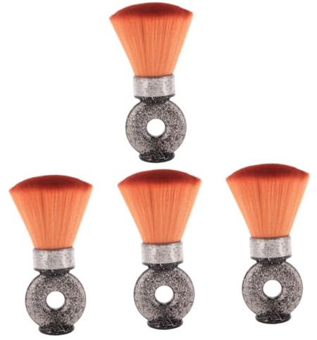 Beavorty 4stücke Beard Brush Für Multifunktionale Bartbürste Und Nackenstaubpinsel Für Friseursalons Einfache Komfortabler Griff Für Bartpflege Und Haarstyling