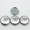 DHJKCBH 4 Stück Auto Nabendeckel Aufkleber für ABT ABT 60mm Radnabenabdeckung Auto Radnabenkappen Aufkleber Abzeichen Logo Sticker Zubehör,C-b