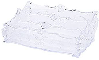 CANIGHT Cosmetics Organizer Jewelry Container Stylish Desktop Storage Box Portable Easy Clean for Home Bedroom Bathroom
