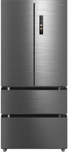 Midea American Fridge Freezer - Inox - C Rated