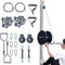 AHTAPFON Kabelzug Pulley System seilzug Fitness Zubehör für Smith-Maschinen trizeps trainingsgerät Gliders Set Power Rack Aufsätze Vielseitige Workouts für 1„ 2“ Olympic Barbell 2“ Hantelscheiben