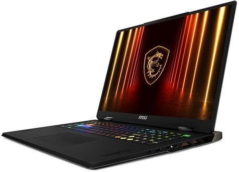 MSI Vector 18 HX AI A2XWJG-857IT, Notebook Gaming 18 QHD+ 240Hz, Intel Core Ultra 9 275HX, Nvidia RTX 5090 24GB GDDR7, 1TB PCIe4, 32GB RAM DDR5 6400MHz, WiFi 7, Win 11 Home [Layout & Garanzia ITA]