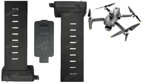 LWDOZMD 11.4V 3900mAh KF104 MAX2 Drone Battery MAX/ProMax 4K Dron for Accessories Parts Flight Time 37 Minutes(KF104 Battery X6)