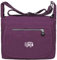 EGOGO Wasserdicht Nylon Damen Casual Umhängetasche Messengertasche Schultertasche Henkeltasche E303-6 (Lila)