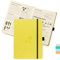 Dingbats* - Earth Gepunktetes A5 Medium Notizbuch, Lime Yasuni - Hardcover - Creme 100 g/m² tintenfestes Papier - Nummerierte Seiten, Index & Schlüsselseiten