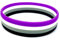 Patch Nation Asexual Gay Pride Lesbian LGBT Flagge Silikon Armbänder