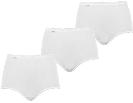 Sloggi 3 x Basic+ Cotton Rich Maxi Brief White 16
