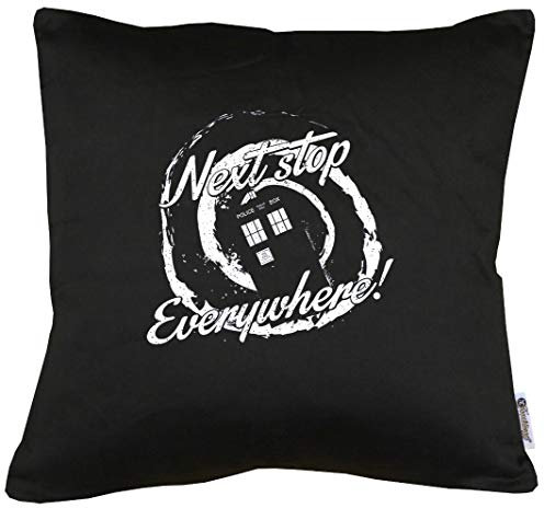 TShirt-People Next Stop Everywhere Kissen mit Füllung 40x40cm