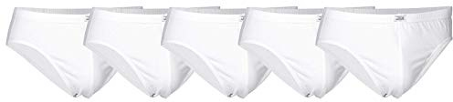 jbs Mini Slips für Herren, Unterhosen für Männer im Set aus ökologischer Baumwolle, Slip im 5er-Pack, Mehrfarbig, S-3XL