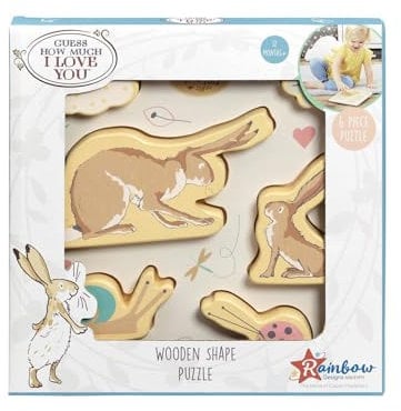 GHMILY Wooden Shape Puzzle