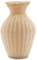 Rustikale Flower Vase Blumenkorb Handgefertigte Bambus-Strick Vasen Gewebte Blumenvase Organizer Bambuskörbe Blumentopf für Wohnkultur Bauernhausvase für Wohnzimmer Schlafzimmer Kaminsims 18cm hoch