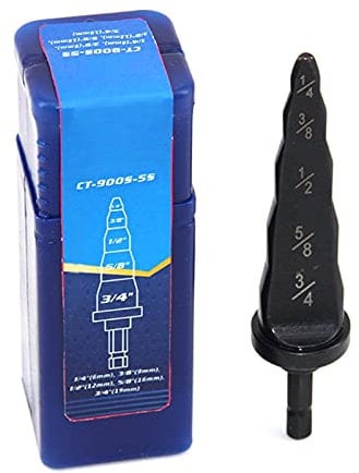 Expansor de Tubo de Cobre 5 en 1 mango hexagonal Expansor, Ensanchador manual, Tubo para mantenimiento y reparación del aire acondicionado 3/4, 5/8, 1/2, 3/8 y 1/4