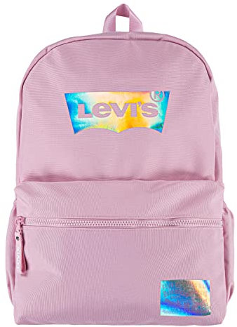 Levi's Unisex-Erwachsene Batwing Backpack Rucksack mit klassischem Logo, Pink/Schillernd, Einheitsgröße