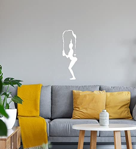 Sekt Hintern Champagne Incident Wandtattoo Weiß Aufkleber 45 x 150 cm