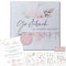 Kunterbuntspecht Gästebuch Hochzeit Fotobuch Hochzeitsbuch Gäste Boho für Hochzeiten Geschenk blanko mit Naturpapier Fadenheftung (Gästebuch Rosen)