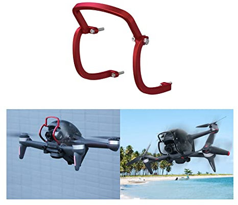 ZJRXM FPV Combo Drone Schutzstange, Schutzleiste Halterung Gimbal Kamera Schutz für DJI FPV Drone Zubehör