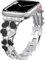 MiRowy Métal Bracelet pour Apple Watch Series 10 46 mm/9/8/7 45 mm/Watch Ultra 2/1 49 mm, Acier Inoxydable Bracelet avec Diamant pour Apple Watch SE 2/1 44 mm/Series 6/5/4 44 mm/3/2/1 42 mm, Argent