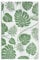 vidaXL Outdoor Teppich Doppellagiges Jacquard-Muster Balkon Terrasse Garten Außenteppich Balkonteppich Gartenteppich Terrassenteppich Grün 160x230cm PP