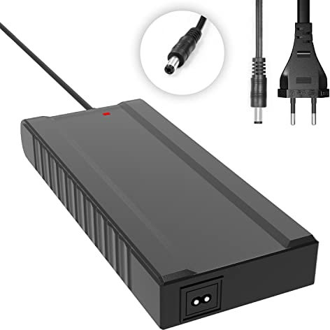 MOUDENSKAY Elektroroller Ladegerät 42V 4A für 36V Akku,DC 5,5mm x 2,1mm Rundstecker E Bike Ladekabel Li-Poly-Ladegerät für E-Bike Roller Scooter Elektrofahrrad Akkus zum Aufladen C060L1001 ACK420…