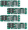 AEDIKO 4pcs 3S 20A BMS 18650 Li-ion Lithium Battery Charger Module BMS Protection Board PCB 11.1V 12V 12.6V Module Over-Discharge/Over-Current