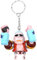 Distrigeek Franky Schlüsselanhänger 3D PVC Figur Anhänger für Damen Herren Originelle Geschenkidee, mehrfarbig, One size