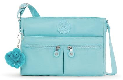 Kipling Damen New Angie Crossbody, Deepest Aqua